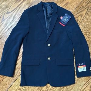 CHAPS Youth Navy Blue Dress Blazer Coat, youth size 14. NWT